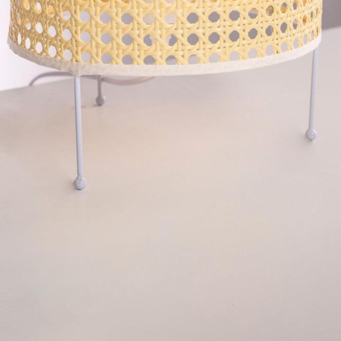 Lámpara de Mesa Shakhty de Ratán con Casquillo E27 Estilo Boho-Chic para Salón Dormitorio SKD-T1009 4