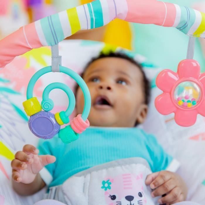 Bright Starts Hamaca Vibratoria para Bebé Rainforest Vibes | Arnés de 3 Puntos y Pies Antideslizantes 1 Bright Starts Hamaca Vibratoria para Bebé Rainforest Vibes | Arnés de 3 Puntos y Pies Antideslizantes 1