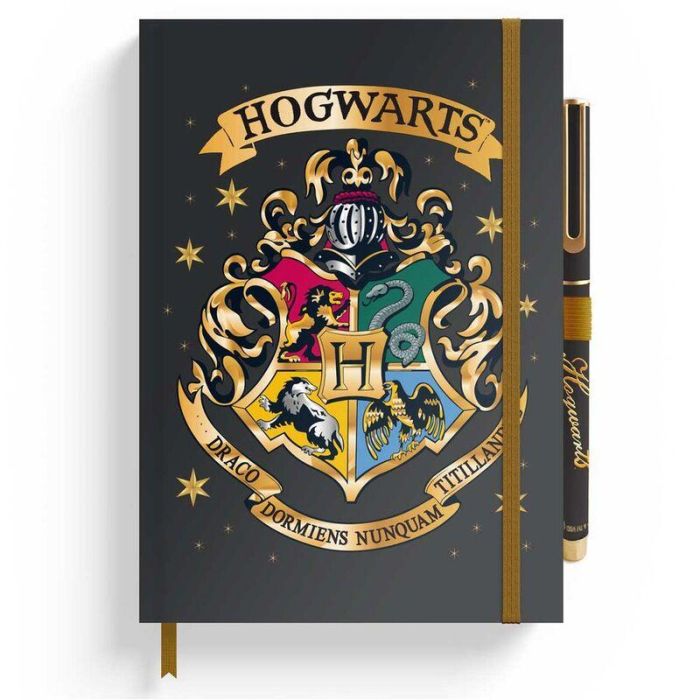 Cuaderno A5 premium + boligrafo Hogwarts Harry Potter 0 Cuaderno A5 premium + boligrafo Hogwarts Harry Potter 0