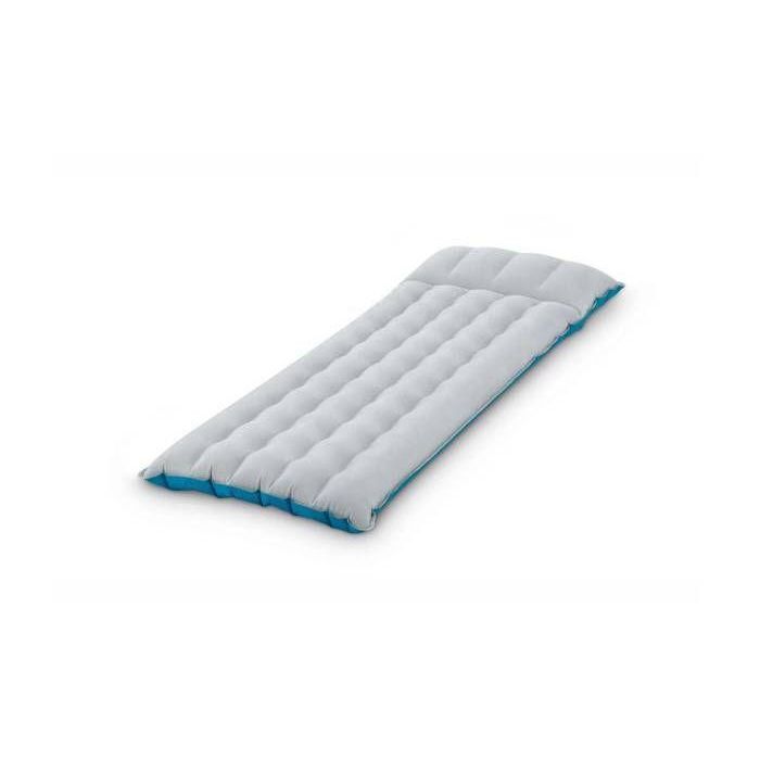 Colchón inflable de camping INTEX - 1 lugar - Gris Colchón inflable de camping INTEX - 1 lugar - Gris