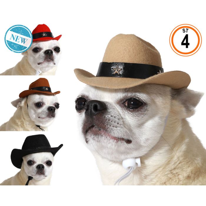 Disfraz para Perro Gorro Policía 1 Disfraz para Perro Gorro Policía 1