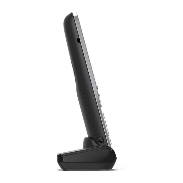 Gigaset COMFORT 500A trio Teléfono DECT/analógico con manos libres y contestador automático, Negro Plata 7