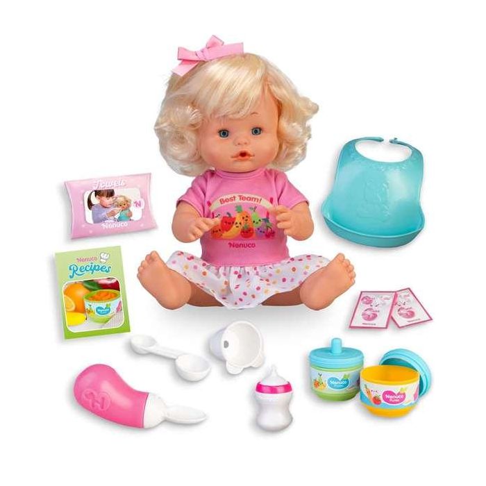 Muñeco nenuco mi primera papilla 35 cm ¡ya puede comer su primera papilla! incluye muchos accesorios 3 Muñeco nenuco mi primera papilla 35 cm ¡ya puede comer su primera papilla! incluye muchos accesorios 3