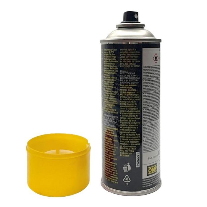 Omp Pintura De Pinzas De Freno Amarilla OMPPC0-2001-051 Alta Temperatura 400 ml 2
