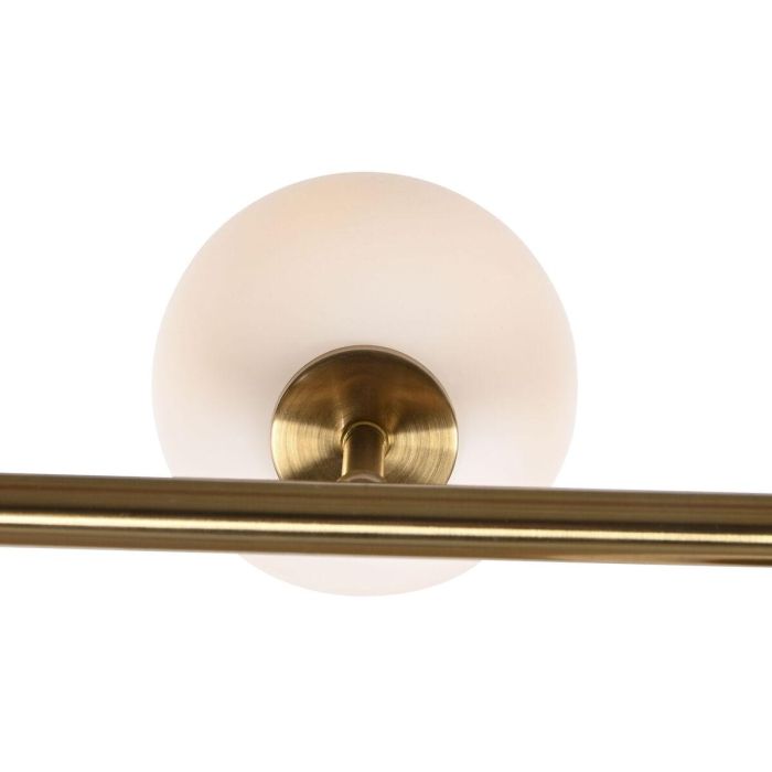 Lámpara de Techo DKD Home Decor 83 x 36 x 36 cm Cristal Dorado Metal Blanco 3 Lámpara de Techo DKD Home Decor 83 x 36 x 36 cm Cristal Dorado Metal Blanco 3