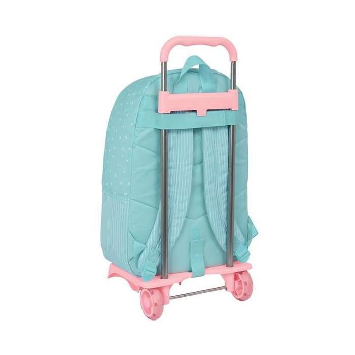Mochila Escolar con Ruedas Moos Butterflies Azul 30 x 46 x 14 cm 2 Mochila Escolar con Ruedas Moos Butterflies Azul 30 x 46 x 14 cm 2