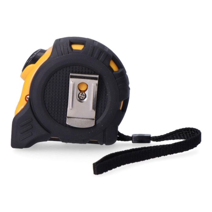 Koma Tools Flexómetro Magnet 3 m x 16 mm Cuerpo ABS Antideslizante Gancho Magnético Cinta Amarilla 3