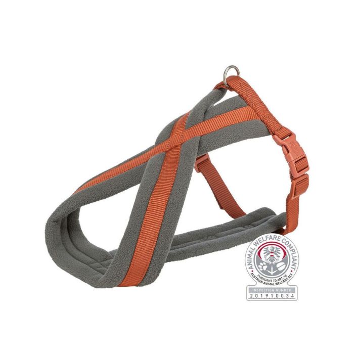 Arnés para Perro Trixie Confort Premium Naranja 0 Arnés para Perro Trixie Confort Premium Naranja 0