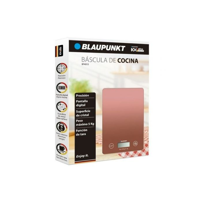 Báscula de Cocina Electrónica Blaupunkt BP4013/ hasta 5kg/ Apricot 1