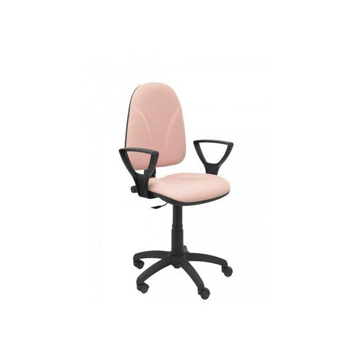 Silla Piqueras Y Crespo Algarra Cp Brazos Fijos Mecanismo Contacto Permanente Con Regulacion De Profundidad Ruedas Nylon Tapizado Bali Rosa Palido