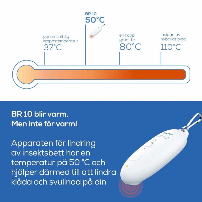 Beurer BR-10 Aparato para Alivio Rápido de Picaduras de Mosquitos sin Químicos 4 Beurer BR-10 Aparato para Alivio Rápido de Picaduras de Mosquitos sin Químicos 4