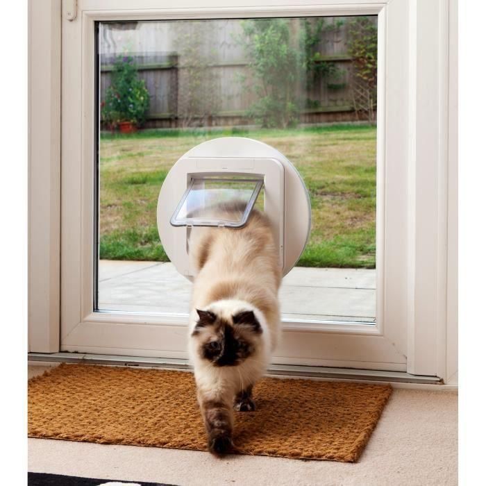 SUREFLAP Adaptador de montaje para solapa de gato microchip blanco 3 SUREFLAP Adaptador de montaje para solapa de gato microchip blanco 3