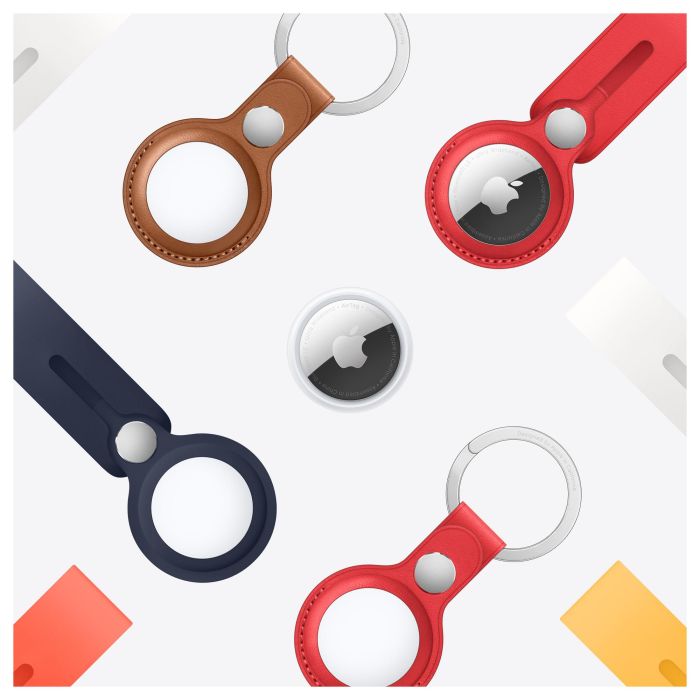 Apple AirTag 4er-Pack Buscador Plata Blanco IP67 Bluetooth NFC CR2032 iOS 14.5 5