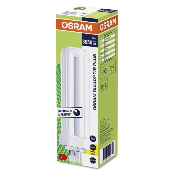 [LVE-4050300425641] Bombilla Tradicional OSRAM/DULUX GX24q 4 42W 3050Lm 3000K   Regulable 1