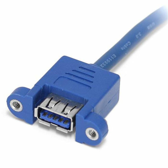 Cable USB Startech USB3SPNLAFHD IDC USB A Azul 2 Cable USB Startech USB3SPNLAFHD IDC USB A Azul 2