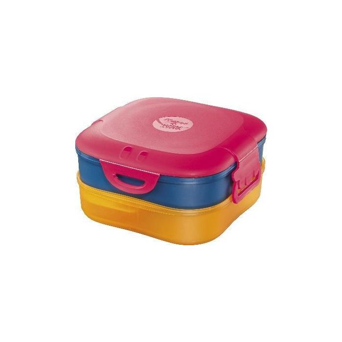 Tupper Maped 3 En 1 Concept Kids Rosa (Set de 6)