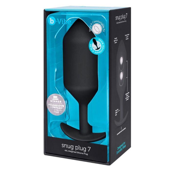 Plug Anal B-Vibe 7 Negro 9 Plug Anal B-Vibe 7 Negro 9