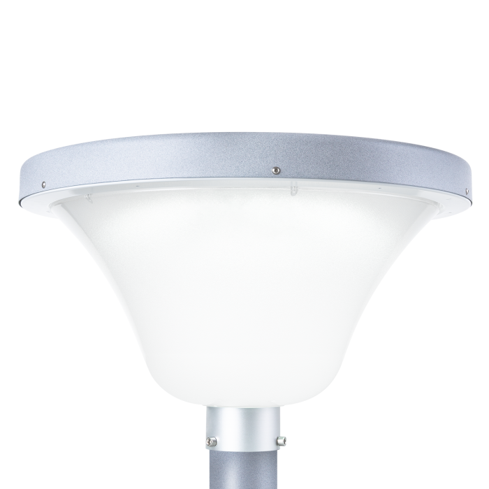 Farola LED Solar Circular para Jardines 45W con Detector Proximidad 1