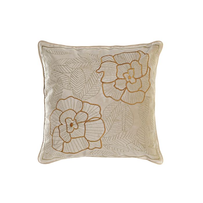 Cojin Shabby DKD Home Decor Dorado 10 x 45 x 45 cm Cojin Shabby DKD Home Decor Dorado 10 x 45 x 45 cm