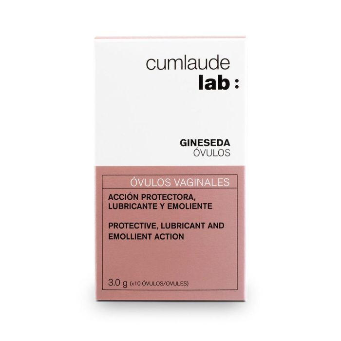 Cumlaude Lab GINESEDA Óvulos Vaginales 10 x 3 gr Bienestar Íntimo Hidratación Sequedad Climatérico 1