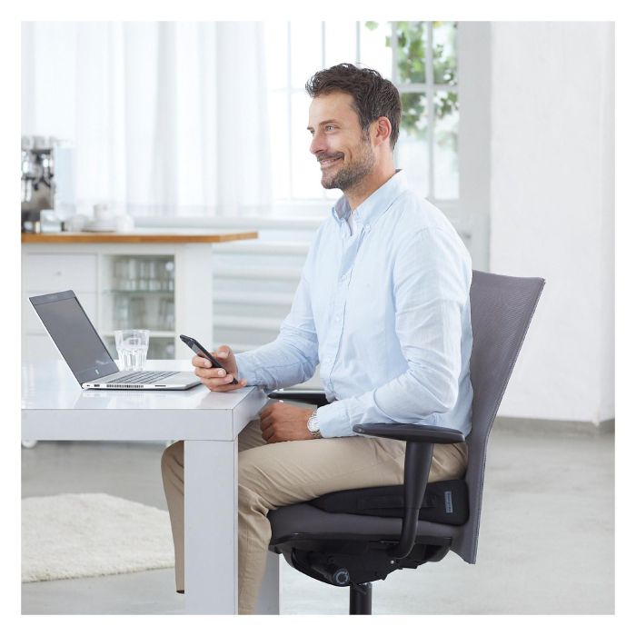 Medisana OL 300 Keilkissen Wärme, cojín de cuña térmico con apagado automático, 3 ajustes de calor, negro (447 x 367 x 71 mm) 5 Medisana OL 300 Keilkissen Wärme, cojín de cuña térmico con apagado automático, 3 ajustes de calor, negro (447 x 367 x 71 mm) 5