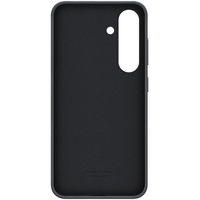 Samsung EF-VS931 Funda Kindsuit para Samsung Galaxy S25 6.2" de imitación piel color negro con protección contra caídas y rayones 3