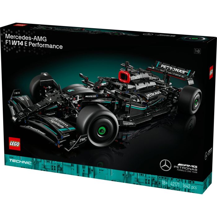 LEGO 42171 Technic Mercedes-AMG F1 W14 E Performance: Set de Construcción de Maqueta Réplica para Adultos, Coche F1 de Colección 9 LEGO 42171 Technic Mercedes-AMG F1 W14 E Performance: Set de Construcción de Maqueta Réplica para Adultos, Coche F1 de Colección 9