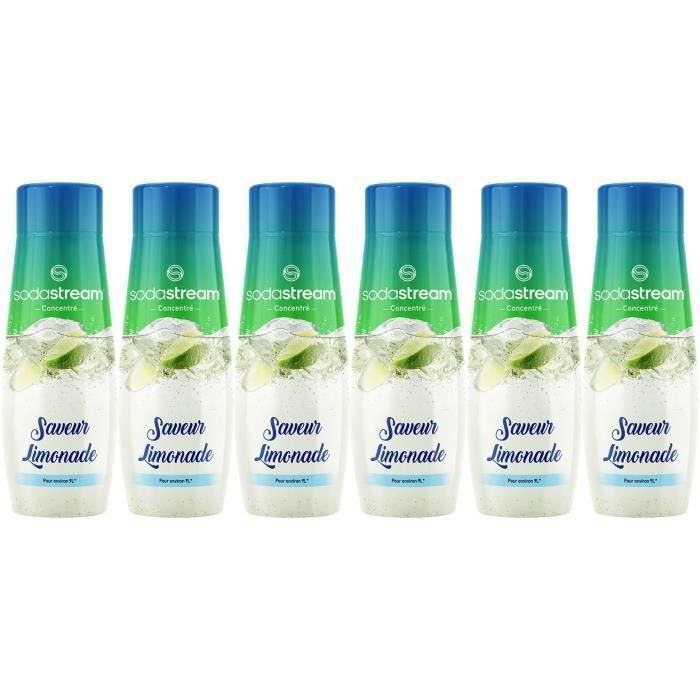 Sodastream SOD7290116748726 Set de 6 Concentrados Jarabe para Máquinas SodaStream Sabor Limonada 440ml
