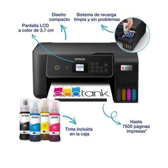 EPSON MULTIFUNCION INKJET ECOTANK ET-2870 1 EPSON MULTIFUNCION INKJET ECOTANK ET-2870 1