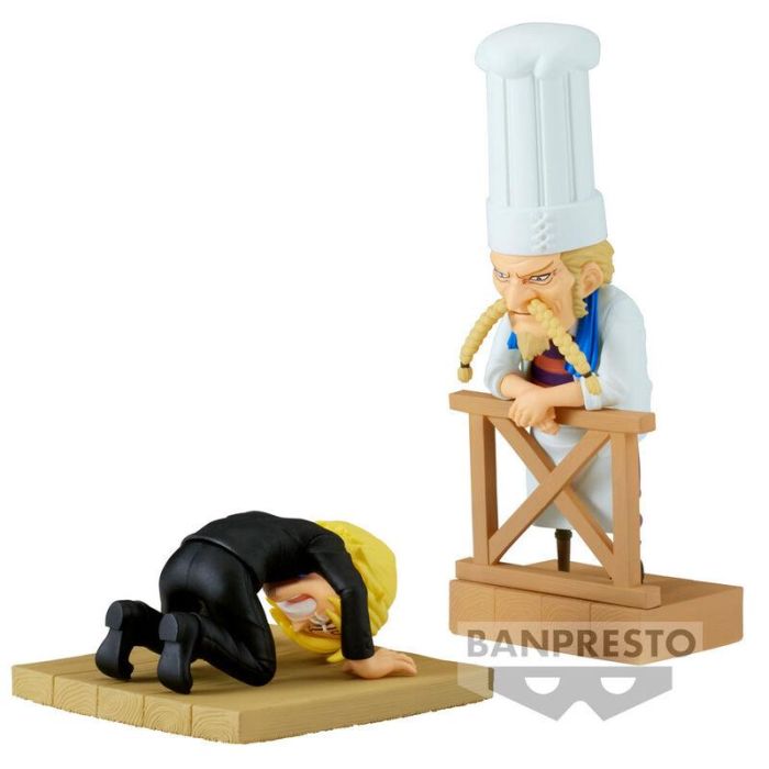 Banpresto Figura World Collectable Sanji & Zeff 2 WCF Log Series One Piece 8cm 0 Banpresto Figura World Collectable Sanji & Zeff 2 WCF Log Series One Piece 8cm 0