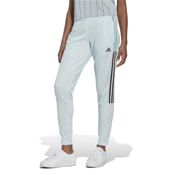 Pantalón Largo Deportivo Adidas Cian Claro Mujer 41