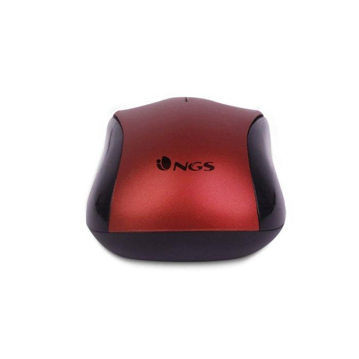 Ratón Óptico NGS NGS-MOUSE-1092 Rojo 1200 DPI 1 Ratón Óptico NGS NGS-MOUSE-1092 Rojo 1200 DPI 1