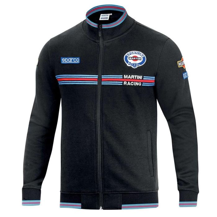 Sparco Sudadera Con Cremallera Martini-R S01278MRNR4XL Talla XL 0 Sparco Sudadera Con Cremallera Martini-R S01278MRNR4XL Talla XL 0