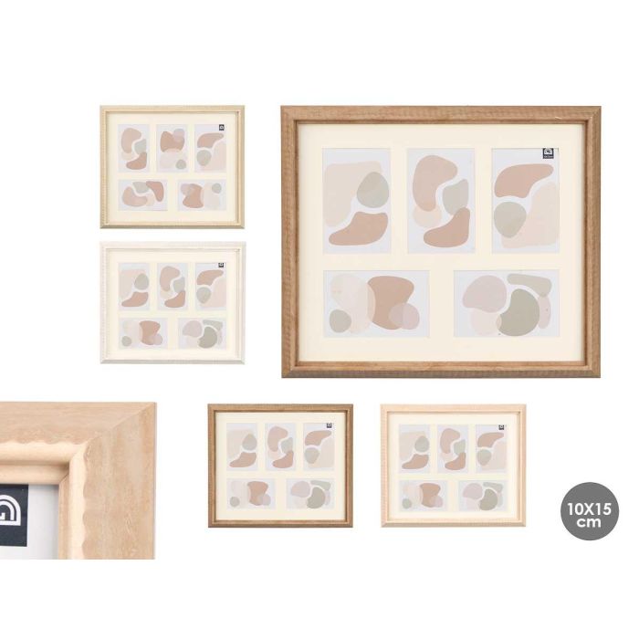 Marco Canto 5 Fotos Surtidos Giftdecor 36X42CM (12 Unidades) Marco Canto 5 Fotos Surtidos Giftdecor 36X42CM (12 Unidades)