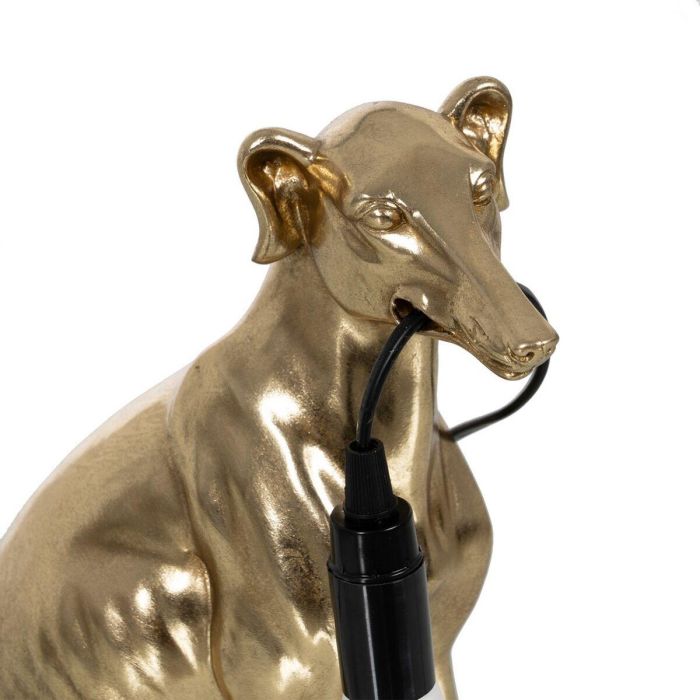 Lámpara de mesa Perro Dorado 40 W 220-240 V 25,5 x 16,5 x 36 cm 6 Lámpara de mesa Perro Dorado 40 W 220-240 V 25,5 x 16,5 x 36 cm 6