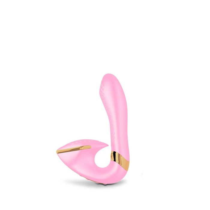 Vibrador Doble Estimulación Shunga Soyo Rosa claro