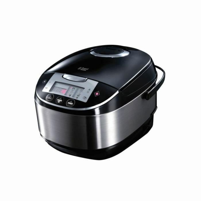 Russell Hobbs 21850-56 Multicooker eléctrico 5L, 11 programas de cocción, digital, acero inoxidable, negro Russell Hobbs 21850-56 Multicooker eléctrico 5L, 11 programas de cocción, digital, acero inoxidable, negro