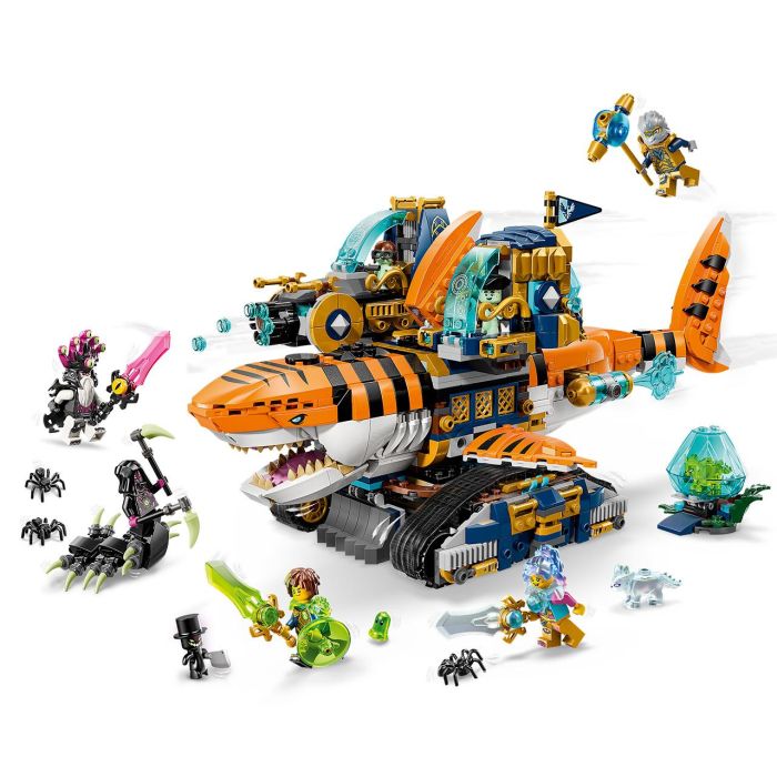 LEGO 71515 Tanque Tiburón Tigre DREAMZzz Lego para Niños +9 años, 1548 Piezas 1