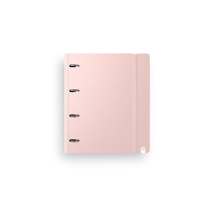 Carpebloc Carchivo Soft Pp Foam A4 4 An.Mixtas 35Mm Con Rec. 100 Hj. Cuadric.4X4 Rosa