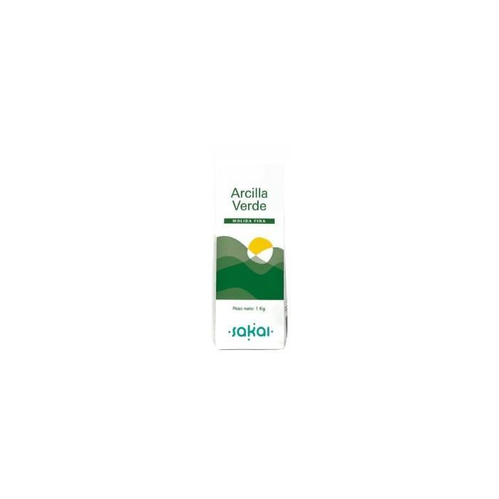 Arcilla Verde Fina 1Kg. Arcilla Verde Fina 1Kg.