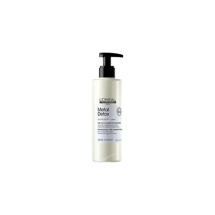 L'Oréal Professionnel Paris METAL DETOX Tratamiento Pre-Champú Antirrotura Hidratante Anti Porosidad 2% Glicofiller 250 ml