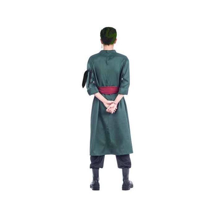 Disfraz roronoa zoro crema para el pelo, pendientes, chaqueta, pañuelo, fajín y pantalón talla l 3 Disfraz roronoa zoro crema para el pelo, pendientes, chaqueta, pañuelo, fajín y pantalón talla l 3