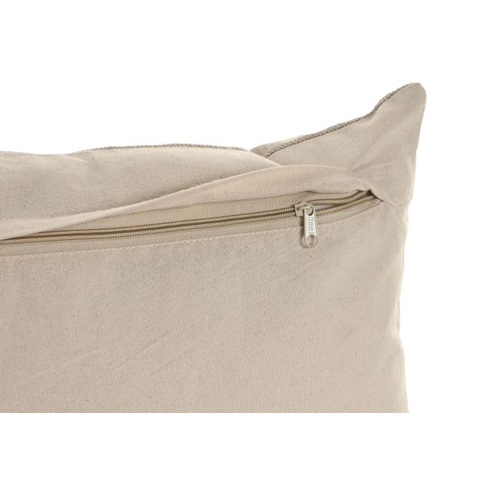 Cojin Boho DKD Home Decor Beige 30 x 50 cm (2 Unidades) 3