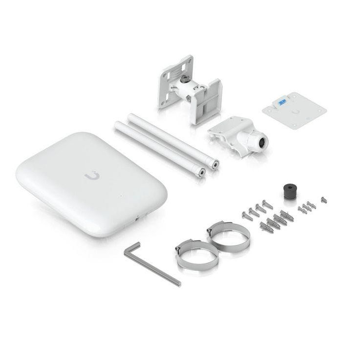 Ubiquiti WiFi 7 (802.11a/b/g/n/ac/ax/be), 6 GHz, IP67, 465m2 (5000 ft2), 2.5 GbE RJ45, PoE+, UV-stabilized polycarbonate, aluminum alloy, max 21W 14 Ubiquiti WiFi 7 (802.11a/b/g/n/ac/ax/be), 6 GHz, IP67, 465m2 (5000 ft2), 2.5 GbE RJ45, PoE+, UV-stabilized polycarbonate, aluminum alloy, max 21W 14