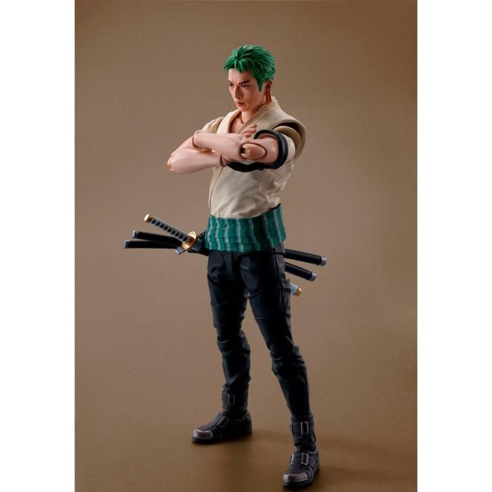 Tamashii Nations Sh Figuarts One - Figura Roronoa Zoro de One Piece, 14.5 cm con accesorios 2 Tamashii Nations Sh Figuarts One - Figura Roronoa Zoro de One Piece, 14.5 cm con accesorios 2