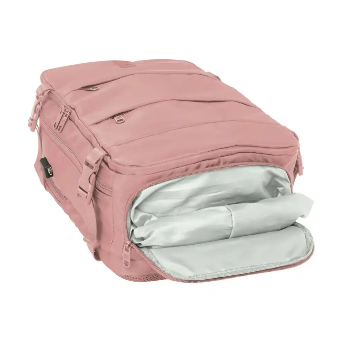 Safta Mochila Viaje Cabina Portatil 15,6" Rosa 29x44x19 cm 8