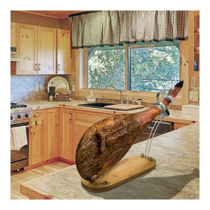 Jamonero Plegable Bambú (48 x 18,5 cm) 2 Jamonero Plegable Bambú (48 x 18,5 cm) 2