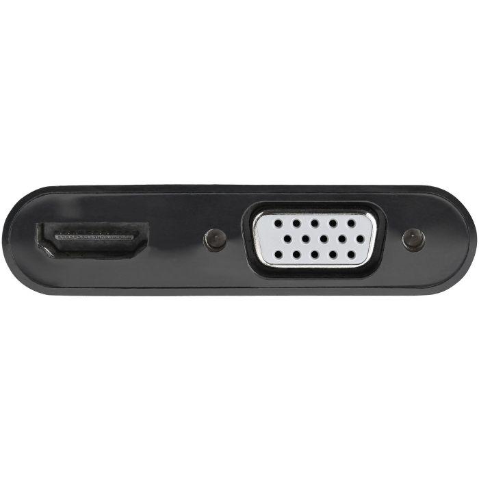 Adaptador Display Port a HDMI/VGA Startech DP2VGAHD20 4K Ultra HD Negro 3