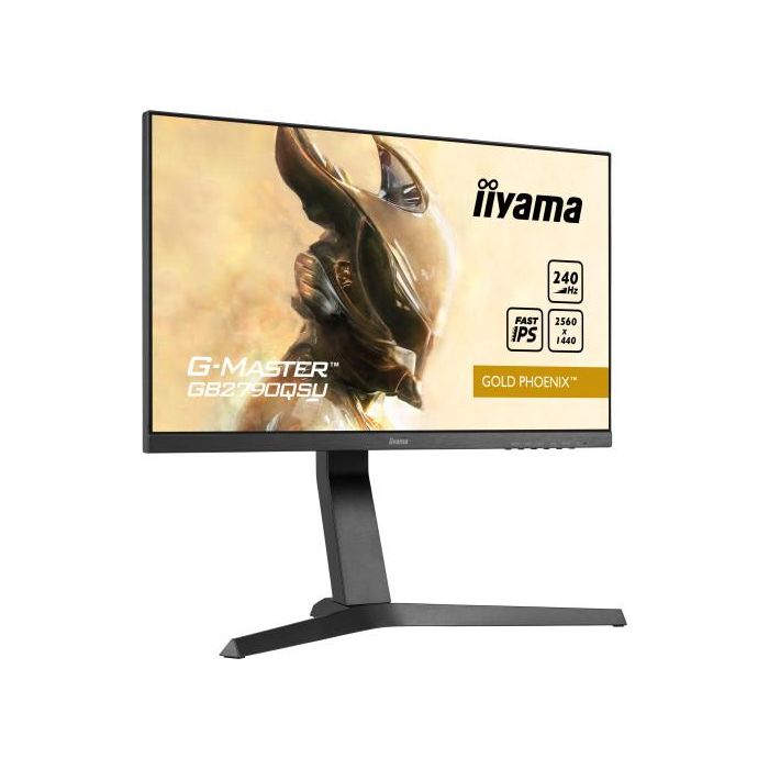 MONITOR IIYAMA 27" GAMING, WQHD, IPS, 2560 x 1440, 240Hz, 1MS, HDMI, DISPLAYPORT, ALT, REG ALT, PIVOTANTE 4