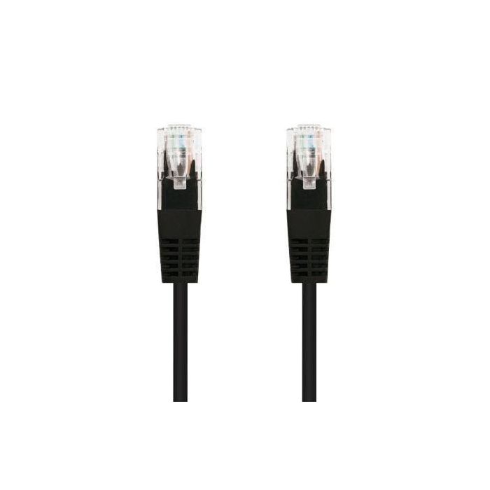Nanocable 10.20.0401-BK Cable de Red Latiguillo RJ45 UTP Cat.6 AWG24 OFC 100% Cobre 1 metro Negro 1 Nanocable 10.20.0401-BK Cable de Red Latiguillo RJ45 UTP Cat.6 AWG24 OFC 100% Cobre 1 metro Negro 1